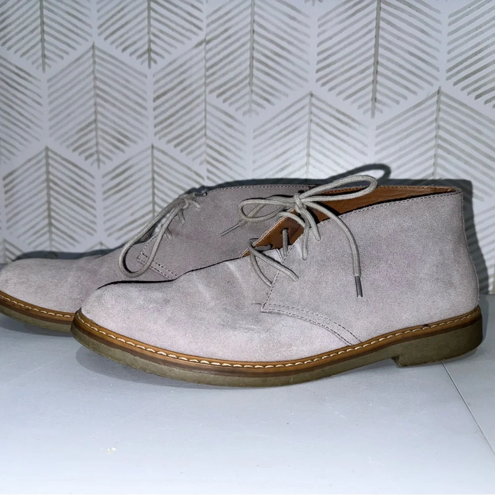 Sonoma Men's Suede Leather Collection EldredgeGray‎ Chukka Boots Size 11 M